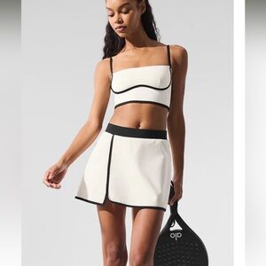 ALO Yoga Airbrush Streamline Tennis Skirt